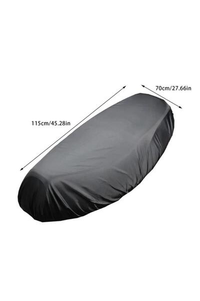 Choice3 Black 2xl Electric Motorcycle Seat Cover Rain Sun Protection Heat Ins...