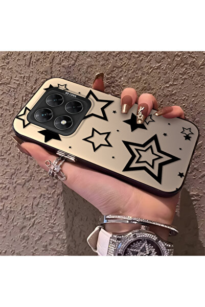 Hontinga حافظة هاتف Poco X7 5G متوافقة مع الحواف السيليكونية الصلبة والمضادة ...