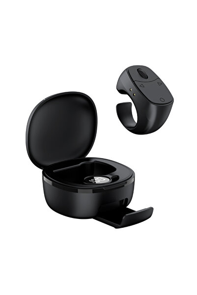 Choice7 Black B For iOS Android Fingertip Remote Control Wireless Bluetooth R...