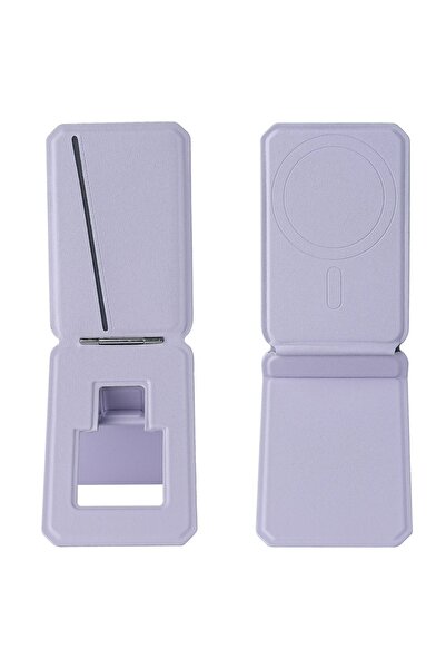 Choice KB-4-Purple MagSafe Invisible Selfie Stick Tripod Stand For iPhone Wit...