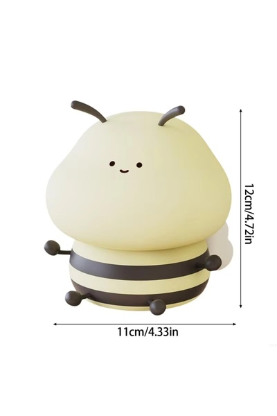 Choice Night Light Cute LED Night light Bee Cartoon Animals Silicone Lamp for...
