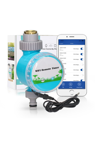 Choice نظام تحكم عن بعد عبر تطبيق مزود بمؤقت ري ذكي للحدائق بتقنية الواي فاي،...