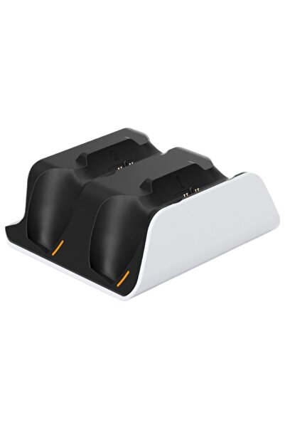 Choice White Dual Fast Charging Dk for PS5 Controllers – Wireless Gamepad Cha...