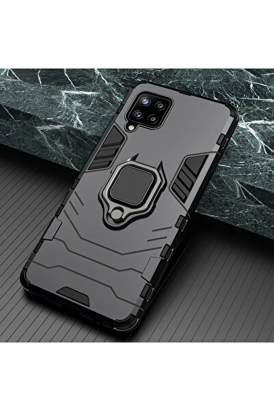 Choice59 Black A12 5G Shockproof Hard Armor Cover Case for A14 5G A54 A34 A73...