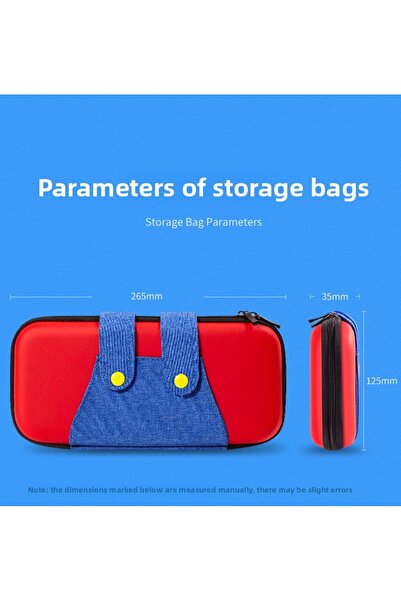 Choice Red-Blue Portable Storage Bag For Switch NS Cole Switch OLED Game Acce...