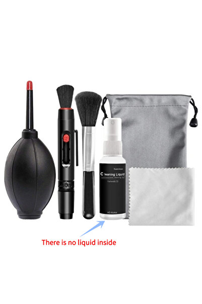 Choice 1set 6-in-1 Camera Cleaning Kits Professional Air Blower DSLR Lens Clo...
