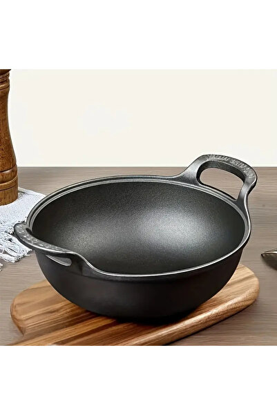 Choice 1pc Mini Versatile Pre-Seasoned Cast Iron Skillet with Dual Handles,No...