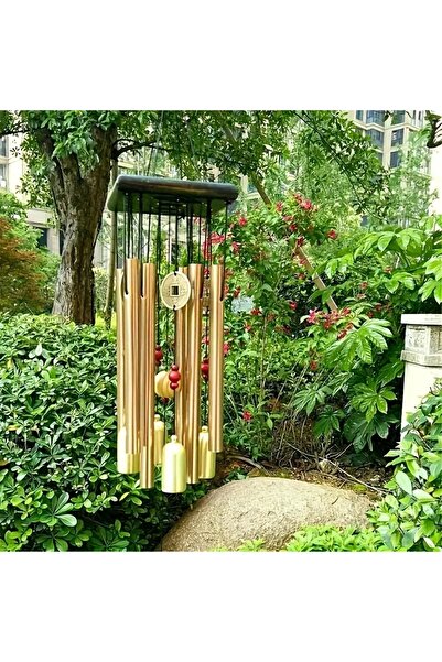 Choice Golden Large per Bell Wind Chimes - Antique Style, Aluminum Alloy Tube...
