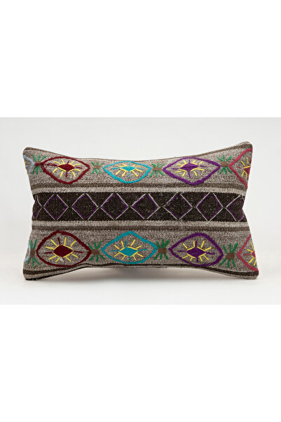 Kilim Whole Sale Vintage Throw Pillow Cover Made from Handmade Rug, Wool, 30X...