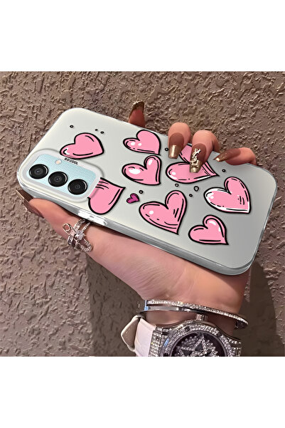 Hontinga حافظة هاتف سامسونج جالاكسي M15 متوافقة مع الحواف السيليكونية الصلبة ...