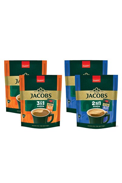 Jacobs 2-in-1 and 3-in-1 Mixed Packs of 10 and 4 Pieces