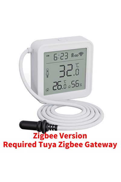 Choice1 Zigbee Version Tuya WiFi Zigbee Temperature Humidity Sensor With Exte...