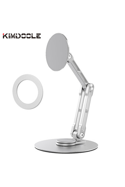 Choice1 حامل مغناطيسي معدني فضي من Artpowers لشاشة محمولة أو جهاز لوحي أو آيب...