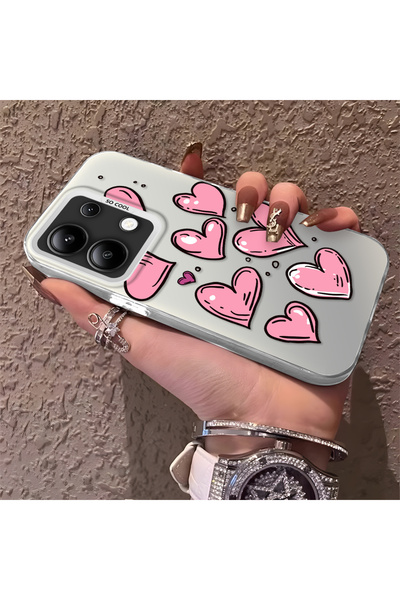 Hontinga حافظة هاتف ريدمي نوت 13 4G متوافقة مع السيليكون ذات الحواف الصلبة وا...