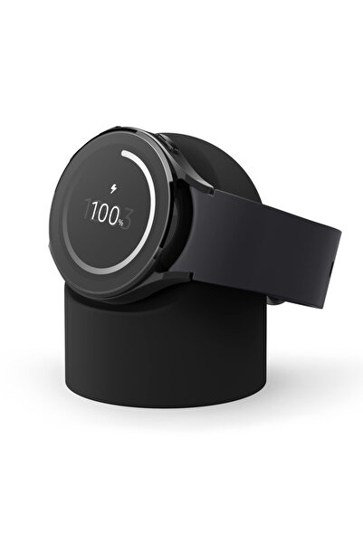 Choice1 Galaxy Watch 5 5Pro Black Silicone Stand Charger Holder Charging Seat...