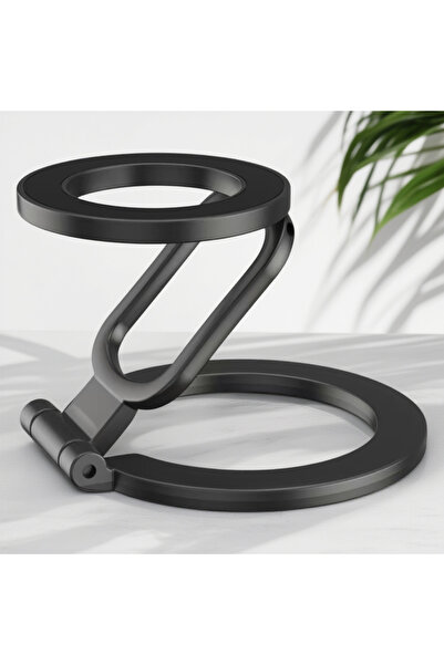 Choice1 Black Dual Magnetic Desktop Cellphone Stand for iPhone 17/16/15/14/13...