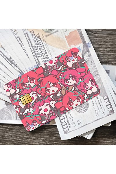 Choice3 18x13.5CM z6 Anime Girl K-Kasane Teto K Film Skin Cover Stickers 4PCS...
