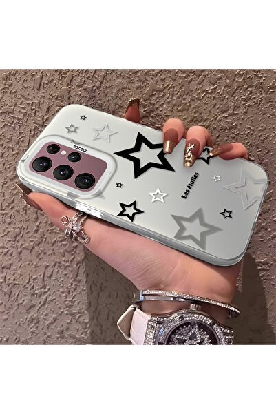 Hontinga حافظة هاتف سامسونج جالاكسي S22 الترا متوافقة مع حافة السيليكون الصلب...