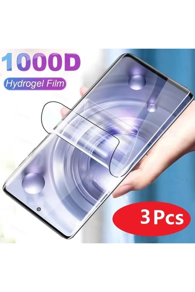 Choice8 3 قطع من غشاء الهيدروجيل لهواتف فيفو Y03، Y20، Y28، Y17S، Y100T، Y200...