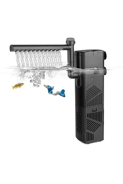 hygger 4 in 1 Aquarium Internal Filter 3W