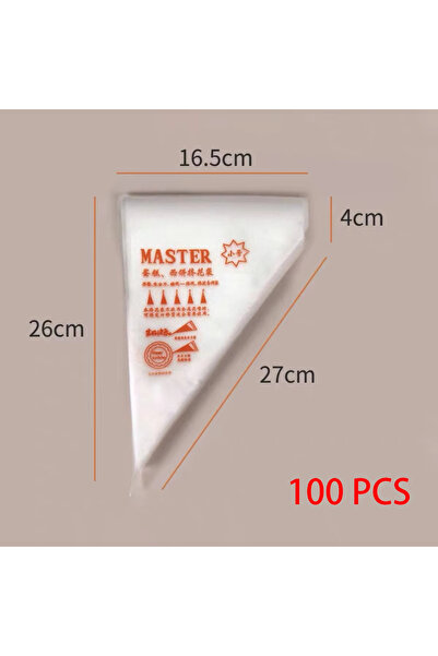 Choice S-100PCS 100 قطعة أكياس معجنات سميكة للاستخدام مرة واحدة، حقيبة تزيين ...