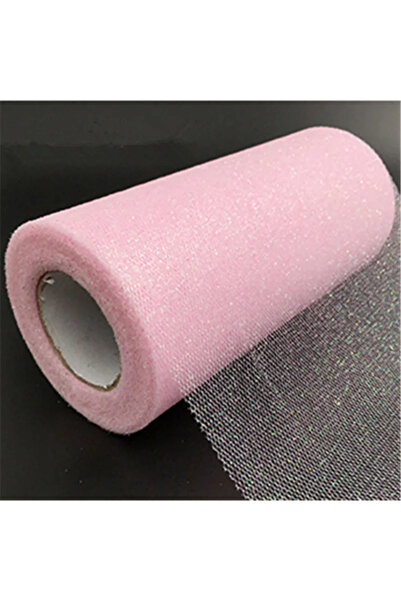 Choice11 D10pink Hot shiny tulle fabric 15cm*22m Baby shower tulle roll tutu ...