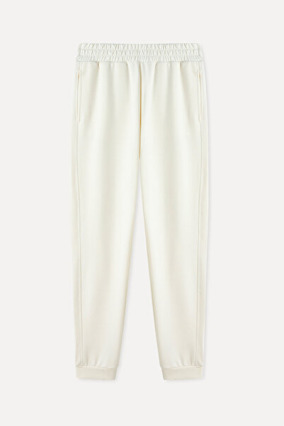 Mudo Modal Mixed Fabric Jogger Pants with Elastic Waist