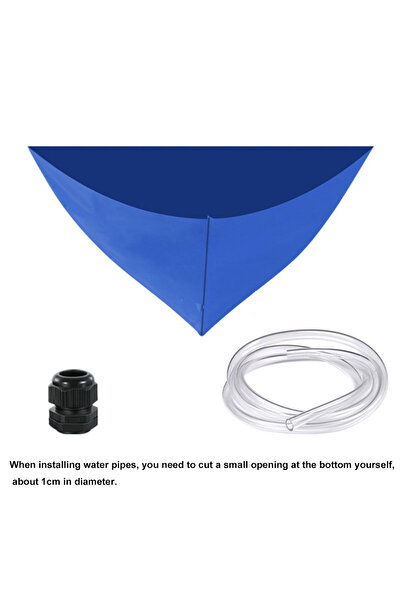 Choice Blue 100cm Thickened Cleaner Air Coditioning Cleaning Cover Bag PVC Ho...