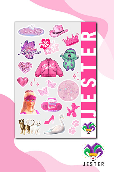 🎀 Barbie Sticker ile Eğlencenin Kapılarını Aralayın!