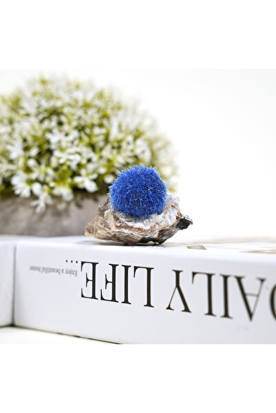 Choice 1pc Blue Zeolite 1pc Blue Rare Zeolite Mineral Specimen, Zeolite Raw G...