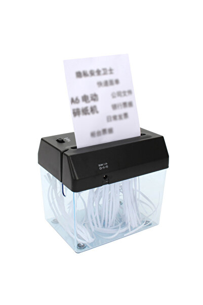 Choice كما هو موضح، آلة تقطيع الورق الكهربائية للأعمال المنزلية، تعمل ببطارية...