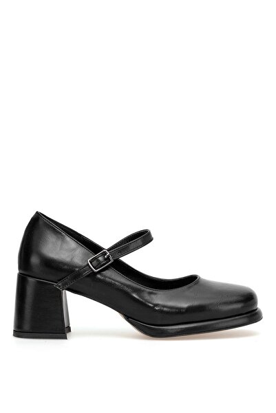 Ayakkabı Fuarı Elit Pm559 K100 Women's Classic Heeled Shoes Black
