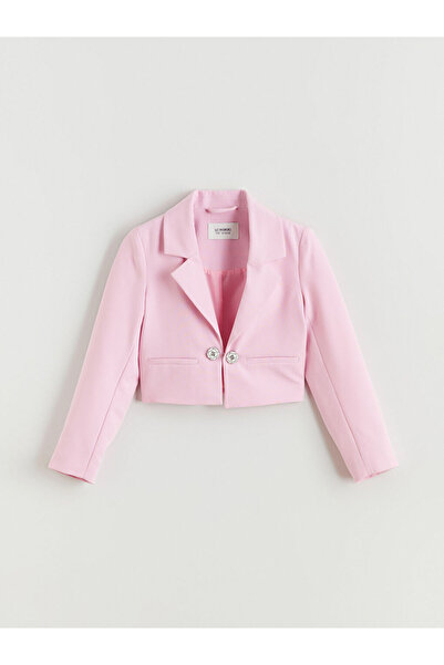 LC Waikiki Lcw kids pink girl's blazer jacket