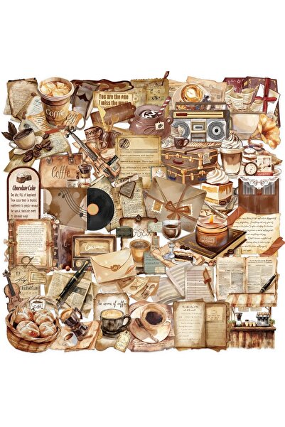 Choice ملصقات جرافيتي كرتونية متعددة الألوان (50 قطعة) بتصميم مقاهي ريترو، من...