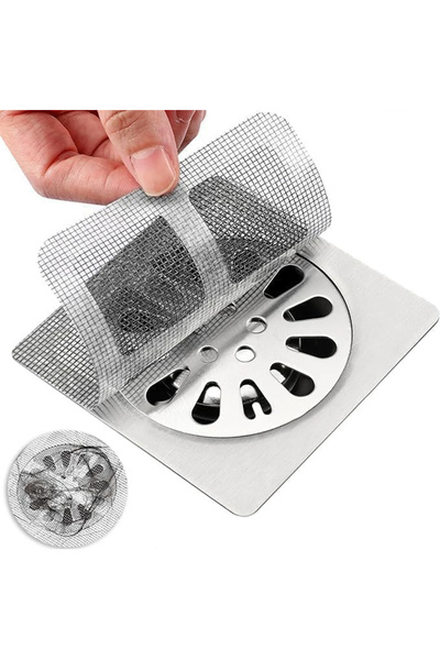 Choice ٥٠ قطعة من فلاتر تجميع الشعر للاستخدام مرة واحدة، تُستخدم في مصارف الأ...