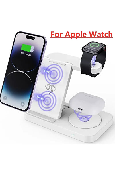 Choice شاحن لاسلكي قابل للطي من VIKEFON لساعة Apple Watch 1 Travel، 4 في 1، م...