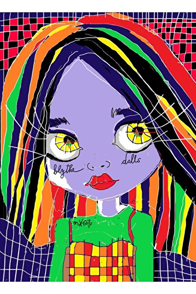 SimplyTexGoGlobal Blythe Dolls Painting 7