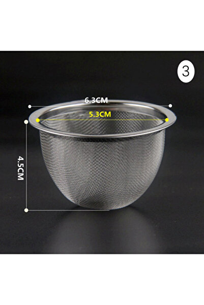 Choice12 3 1pc 304 Stainless Steel Reusable Tea Infuser Tea Strainer Teapot L...