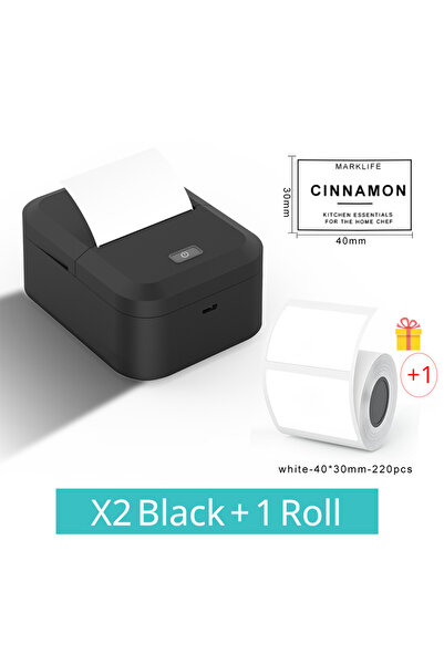 Choice1 X2 4030 1Roll Marklife Label Printer B21 B1 X2 Bluetooth Thermal Labe...