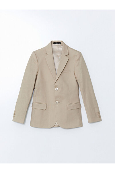 LC Waikiki Beige Boy's Blazer Jacket