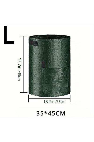 Choice L S/M/L Garden Plant Growing Bags PE Vegetable Plant Culture Bag DIY G...