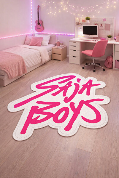 RUGRUMBA Non-Slip Base K-Pop Demon Hunters Themed Machine Washable Teen Room ...