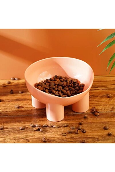 Choice وعاء طعام وردي مانع مانع للانزلاق والانقلاب للحيوانات الأليفة، مائل بز...