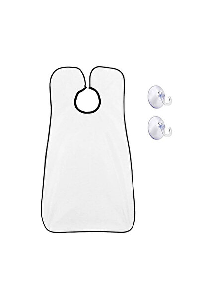 Choice 1pc-White 1pc Male Shaving Apron Beard Catcher Cape Care Bib Face Shav...