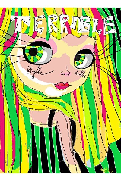 SimplyTexGoGlobal Blythe Dolls Painting 8