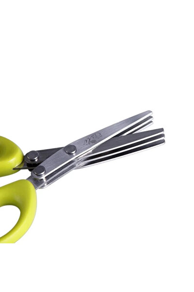 choice2 مقص مطبخ متعدد الوظائف من الفولاذ المقاوم للصدأ، 3/5 طبقات - 098، لتق...