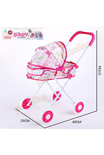 Royal Carucior Landou pentru Papusi Hello Doll - Cadru Metalic si Roti Rezist...