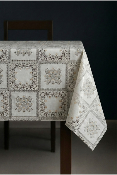 Soft Kare Luxury Straw Pattern Pvc Transparent Coated Oilcloth Tablecloth Wat...