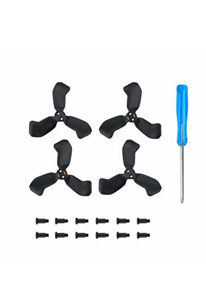 Choice3 Black Colorful Propeller for DJI NEO 2 Wing Replacement Props Blade F...