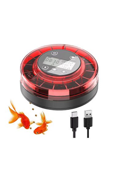 Choice وحدة تغذية أسماك أوتوماتيكية واحدة لحوض السمك، موزع طعام أوتوماتيكي مع...